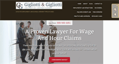 Desktop Screenshot of employmentlawyer4you.com